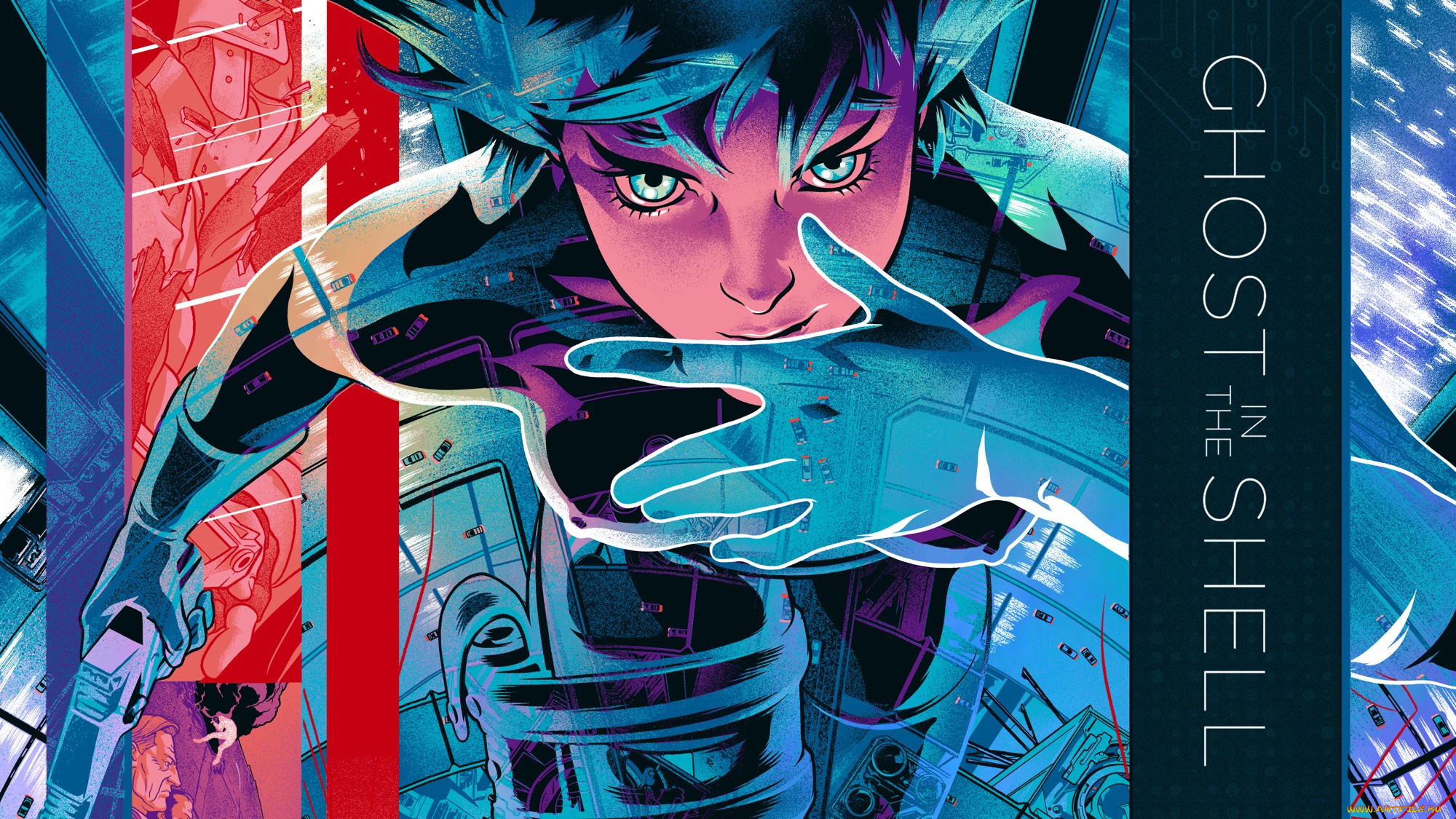 , ghost in the shell, , , 
